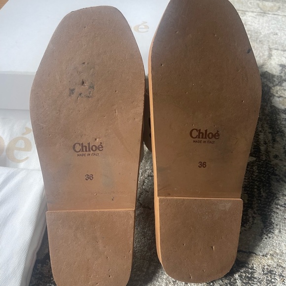 Chloe Woody Slides (size 36) - Picture 4 of 5